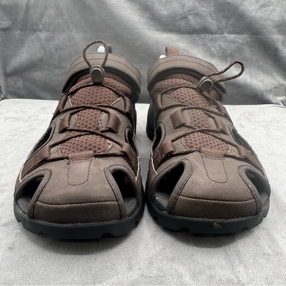 Teva Forebay 2 Men’s 10 Brown Water Sandals Fishing Hiking Outdoor Trail Shoes - Picture 5 of 11